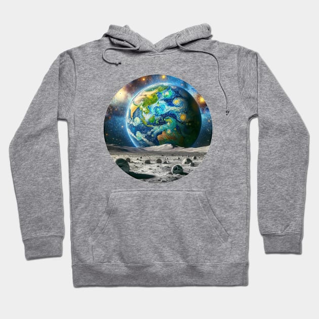 Earth Day Shirt, Van Gogh Mother Nature Tshirt, Nature Lover Gift, Mother Earth, Earth Day Gift for Teachers Peace Sign Shirt Hoodie by HoosierDaddy